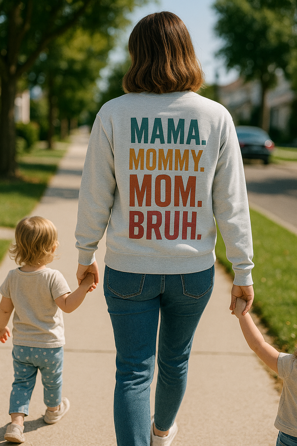 Mom - Dad - Bruh Tshirt