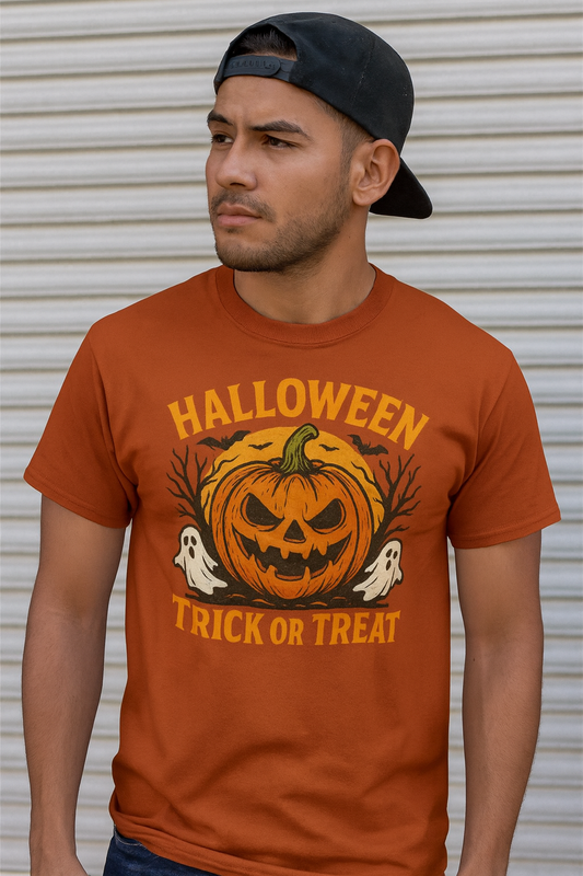 Trick or Treat Jack-O-Lantern Halloween Apparel
