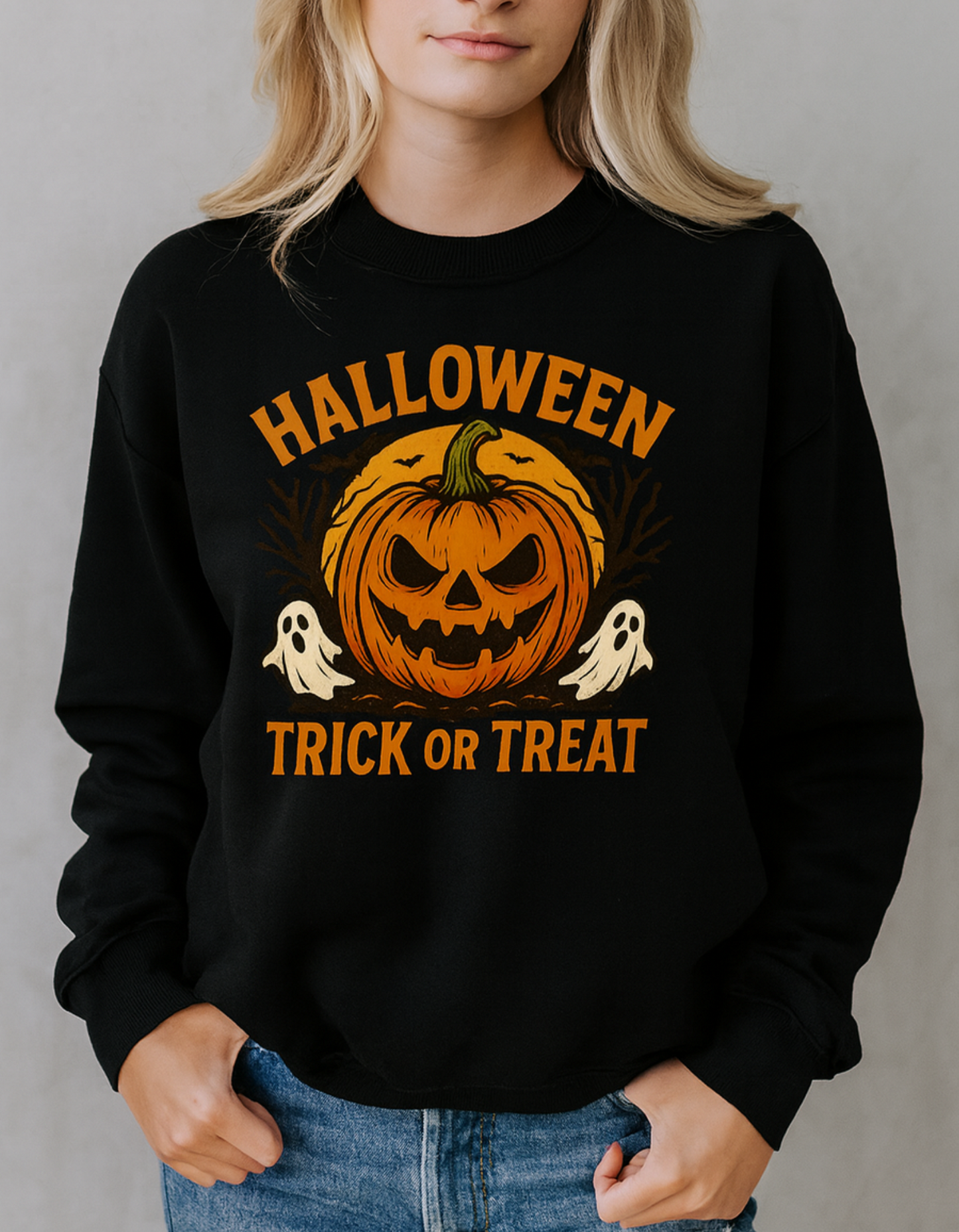 Trick or Treat Jack-O-Lantern Halloween Apparel
