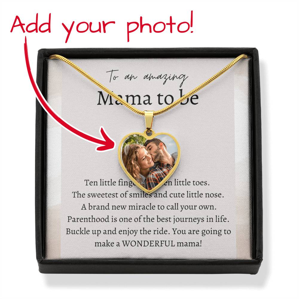 First Time Mom, New Mom Jewelry | Gift for First Mother's day Photo Upload