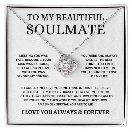 Meeting you was Fate | Soulmate Necklace | Personalization Available