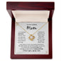 To My Caring Mom | Grateful | Love Knot Necklace