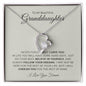 To My Granddaughter | Believe in Yourself | Forever Love Necklace