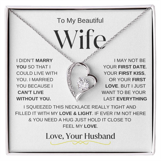 To My Beautiful Wife - Forever Love - BW1