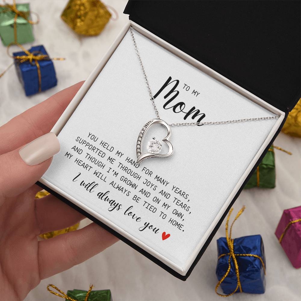 You Held my Hand | To Mom | Forever Love Necklace