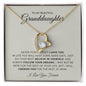 To My Granddaughter | Believe in Yourself | Forever Love Necklace