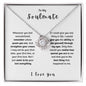 Soulmate | Straighten your crown | Love knot Kecklace