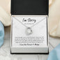 I'm Sorry | Forever Love Necklace