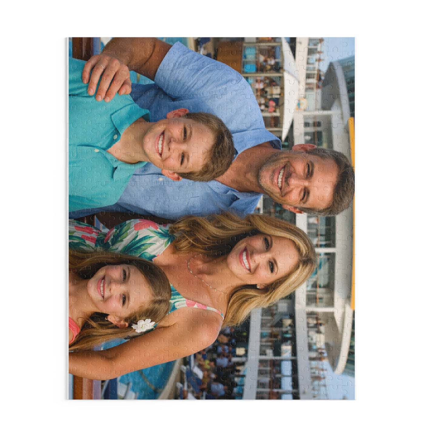 Custom Photo Puzzle (120/252/500-Piece) — Personalized Photo Jigsaw Gift