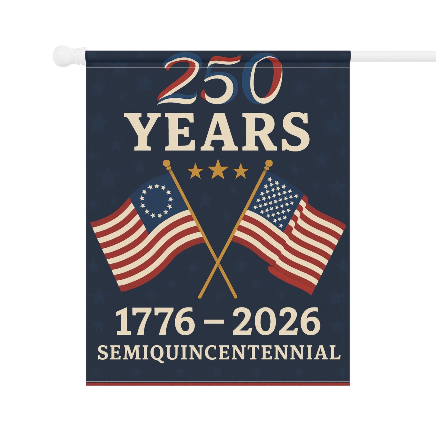 Patriotic Garden Banner for 250th Anniversary, Decorative Flag, Outdoor Home Decor, Independence Day Celebration, American Flag Decor, [...]
