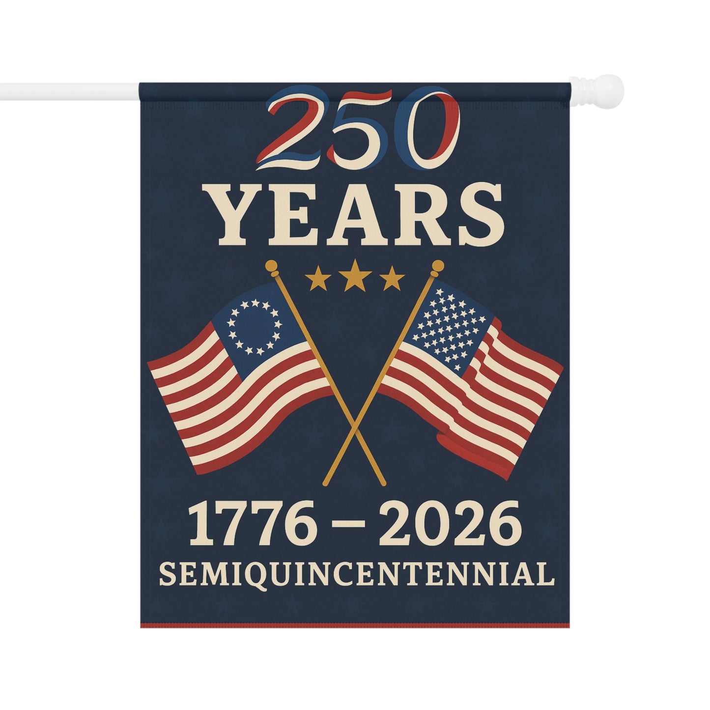 Patriotic Garden Banner for 250th Anniversary, Decorative Flag, Outdoor Home Decor, Independence Day Celebration, American Flag Decor, [...]