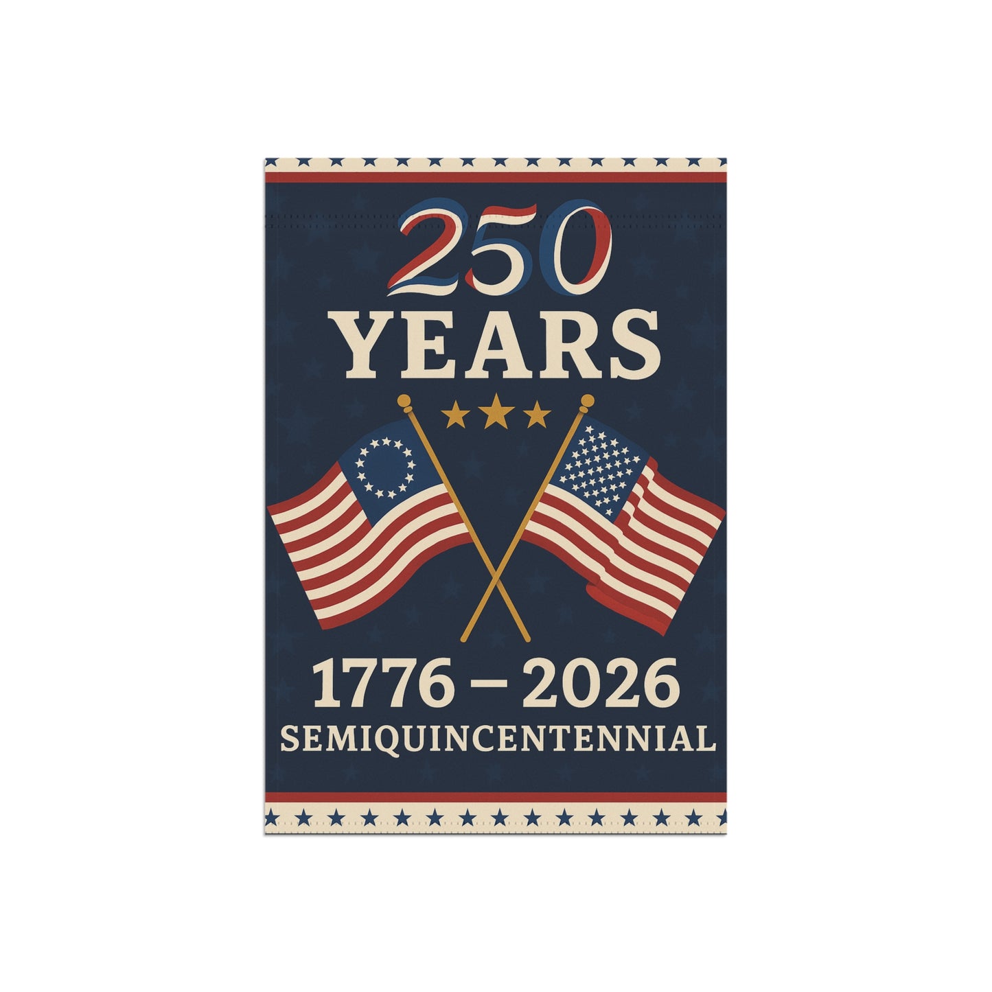 Patriotic Garden Banner for 250th Anniversary, Decorative Flag, Outdoor Home Decor, Independence Day Celebration, American Flag Decor, [...]