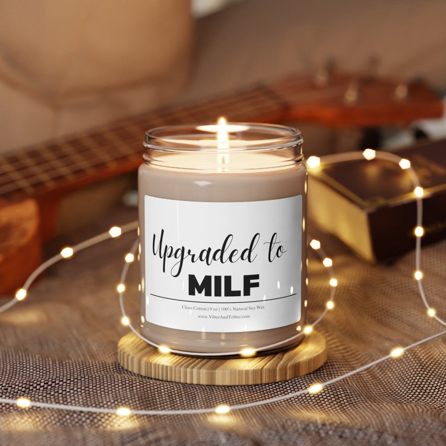 Upgraded to Milf | Scented Soy Candle, 9oz |