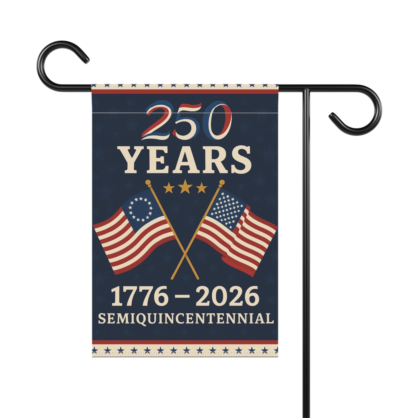 Patriotic Garden Banner for 250th Anniversary, Decorative Flag, Outdoor Home Decor, Independence Day Celebration, American Flag Decor, [...]
