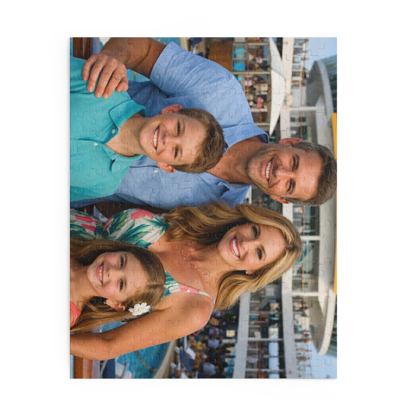 Custom Photo Puzzle (120/252/500-Piece) — Personalized Photo Jigsaw Gift