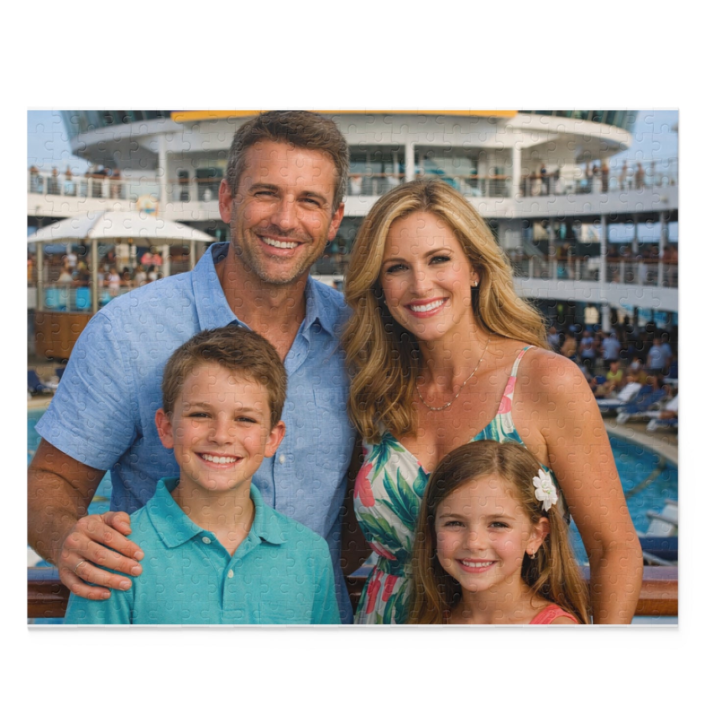 Custom Photo Puzzle (120/252/500-Piece) — Personalized Photo Jigsaw Gift