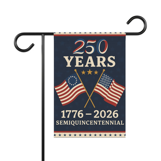 Patriotic Garden Banner for 250th Anniversary, Decorative Flag, Outdoor Home Decor, Independence Day Celebration, American Flag Decor, [...]