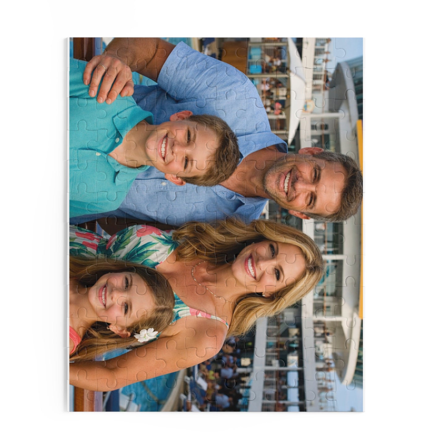 Custom Photo Puzzle (120/252/500-Piece) — Personalized Photo Jigsaw Gift