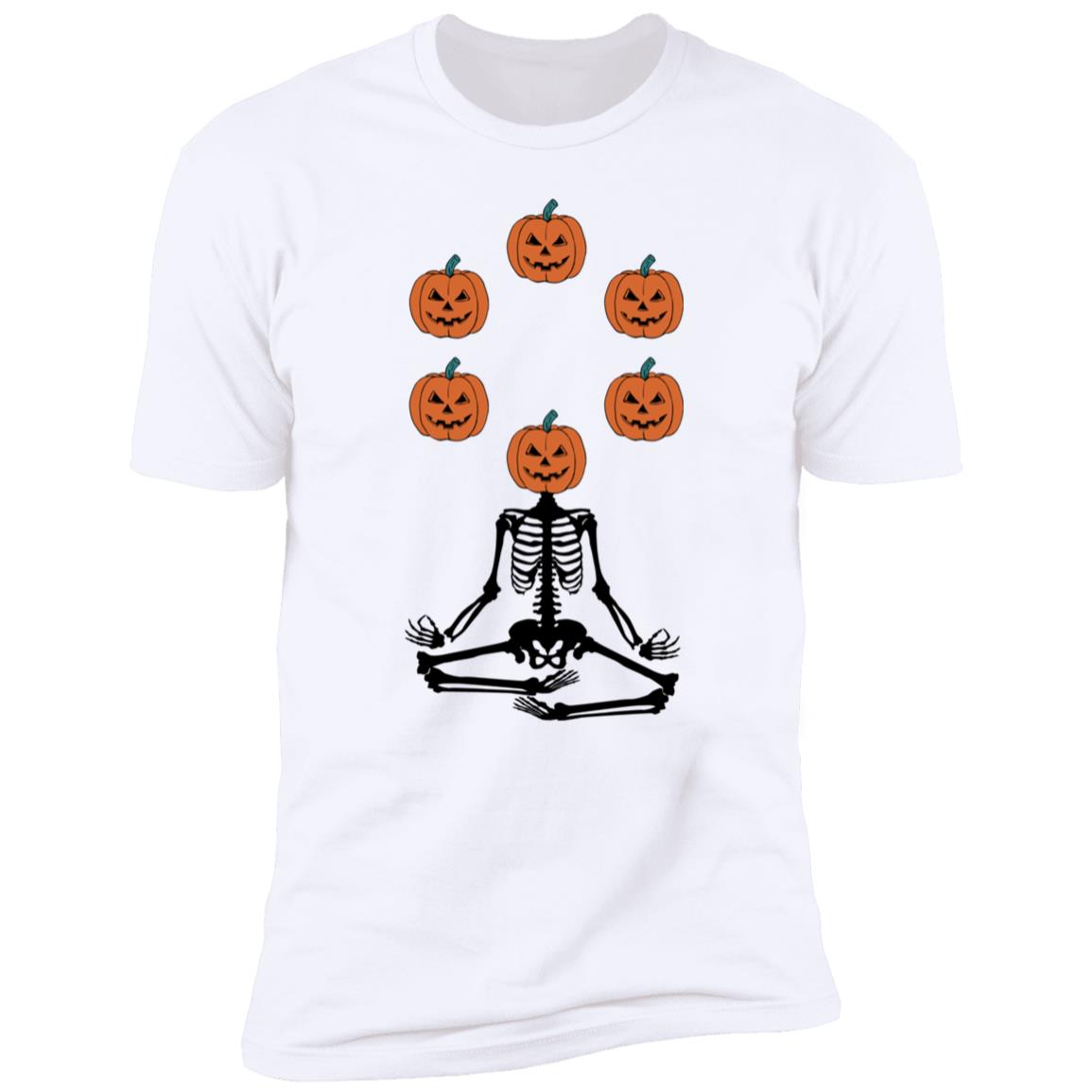 Multi-Headed Skeleton Pumpkin Party Tee