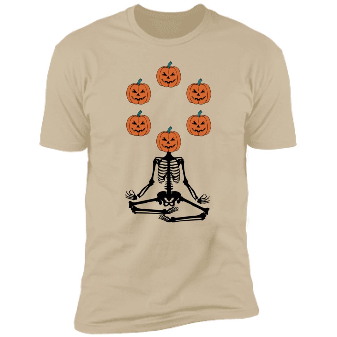 Multi-Headed Skeleton Pumpkin Party Tee