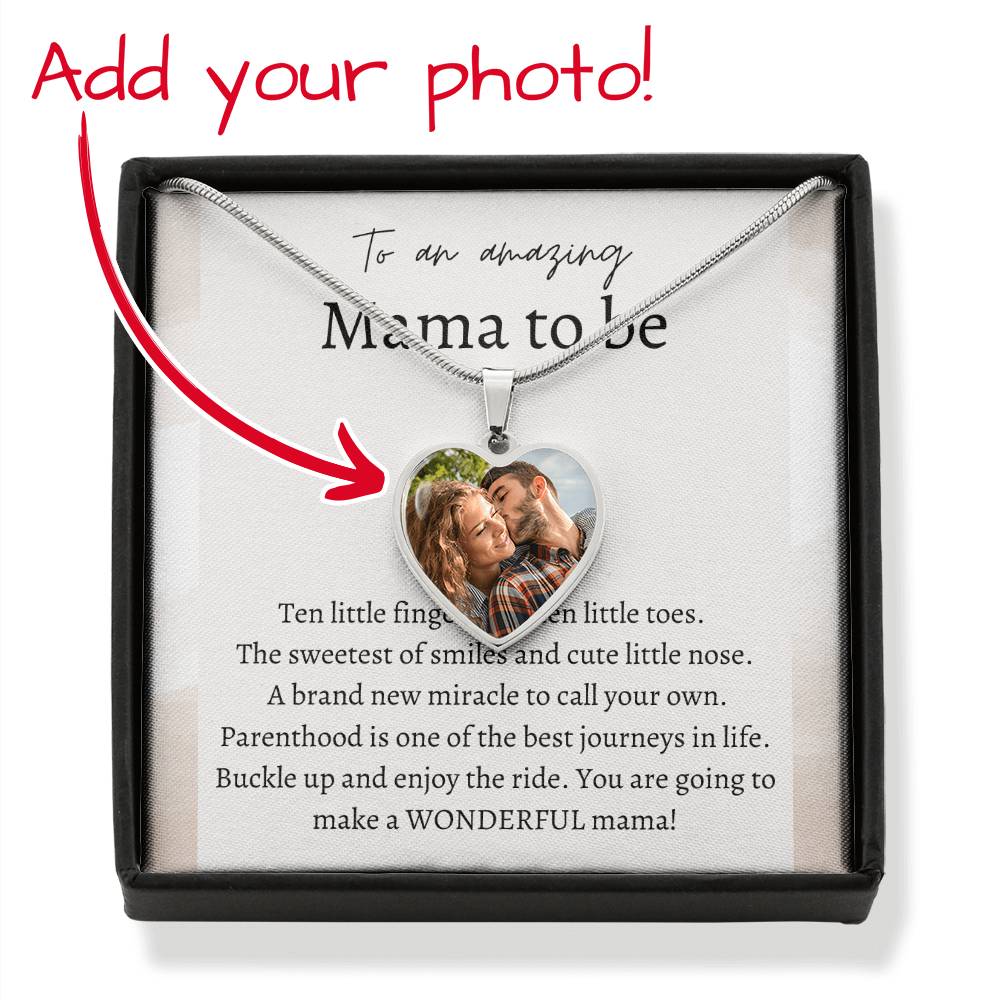 First Time Mom, New Mom Jewelry | Gift for First Mother's day Photo Upload