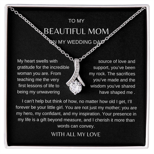 MOTHER OF THE BRIDE | WITH ALL MY LOVE | ALLURING BEAUTY NECKLACE