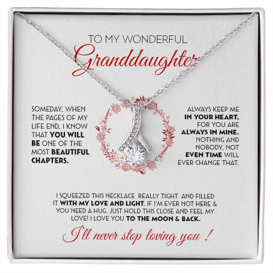 Granddaughter | In your heart | Alluring Beauty Necklace