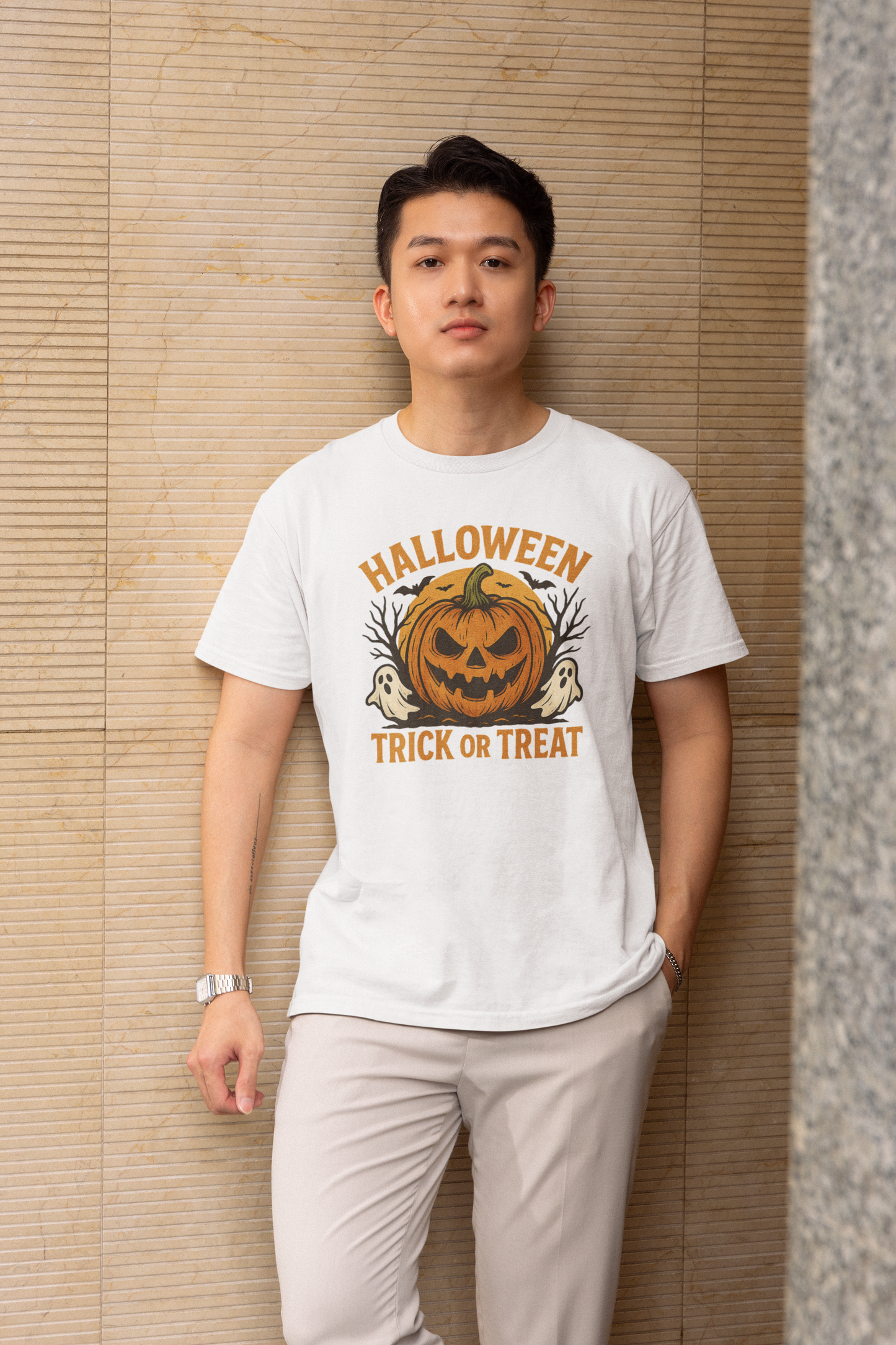 Trick or Treat Jack-O-Lantern Halloween Apparel