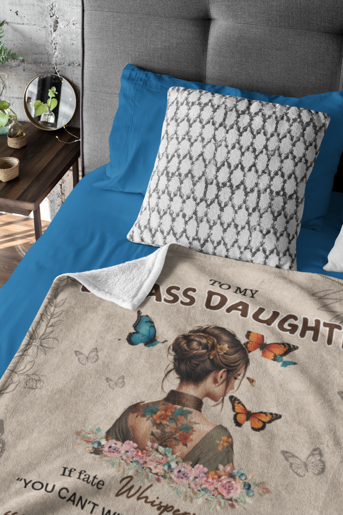 Badass Daughter Blanket 2 From Mom