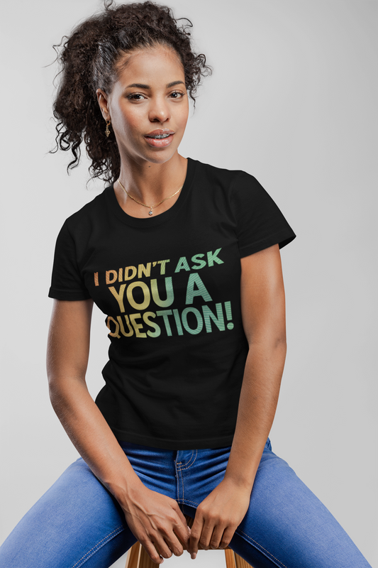 "Bold & Unbothered" Oversized Quote Tee