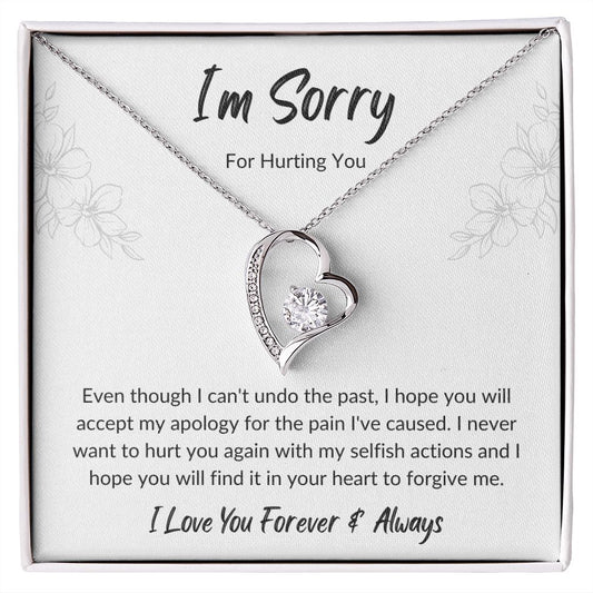 I'm Sorry | Forever Love Necklace